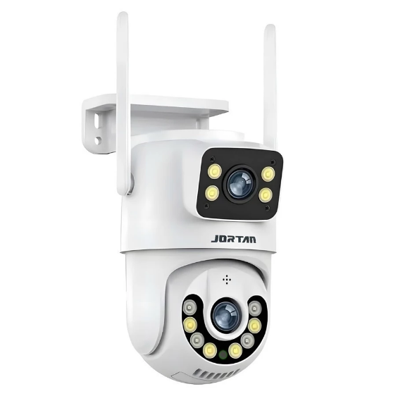 Câmera De Segurança a Prova d'água Lente Dupla IP66 com WiFi  e Rotação 360º(GRÁTIS 1 CARTÃO DE MEMORIA)