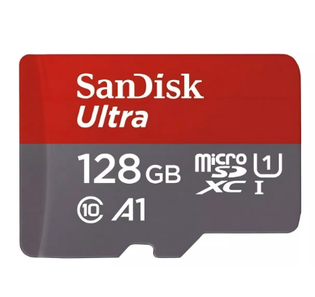 Cartão De Memória Micro Sd Sandisk 64/128/256/512gb Classe 10 Ultra com Adaptador P/Celular, Câmeras e Notebook ORIGINAL