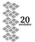 Kit Adesivos Protetores de Ralo Tela Descartável Anti Entupimento e Anti Insetos