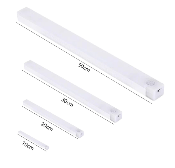 Sensor de Presença lâmpada noturna LED com sensor de movimento sem fio USB recarregável para de armário de cozinha guarda-roupa entre outros