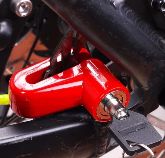Trava de Disco de Freio Anti furto para Moto