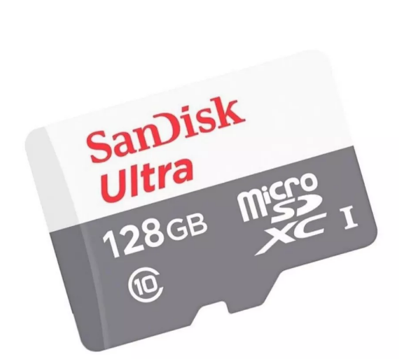 Cartão De Memória Micro Sd Sandisk 64/128/256/512gb Classe 10 Ultra com Adaptador P/Celular, Câmeras e Notebook ORIGINAL