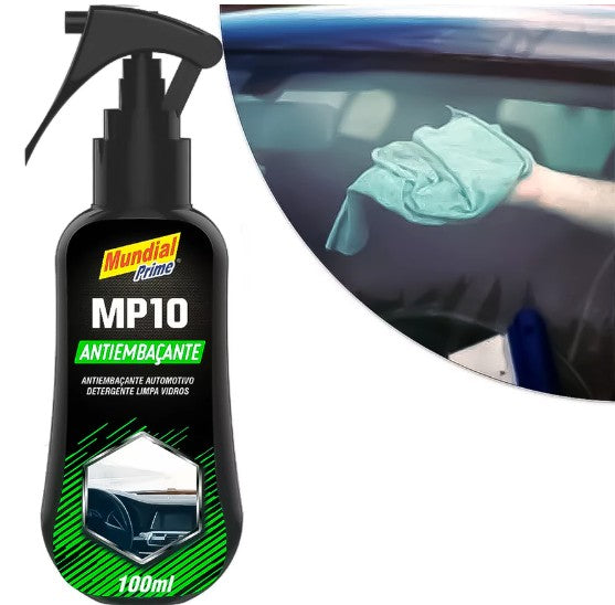 Antiembaçante Spray MP10 Automotivo Para Carro Moto Viseiras Capacete Vidros Em Geral